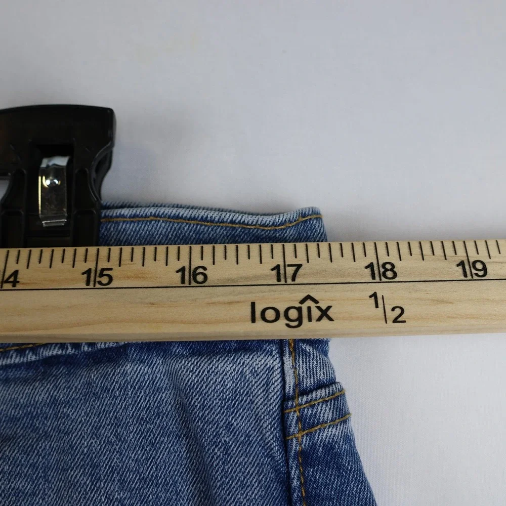 Levis 505 Jeans Mens 36x32 Blue Denim Baggy‎ Fit Straight Leg Medium Wash Pants